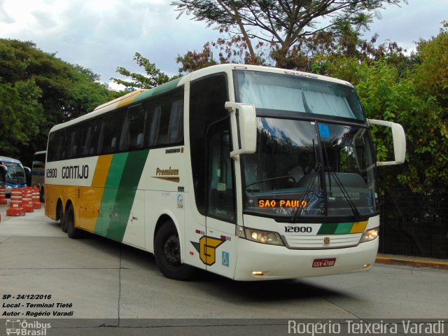 Empresa Gontijo de Transportes 12800 na cidade de São Paulo, São Paulo, Brasil, por Rogério Teixeira Varadi. Número da foto: #4708907.