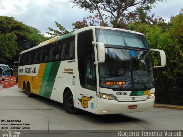 Empresa Gontijo de Transportes 12800 na cidade de São Paulo, São Paulo, Brasil, por Rogério Teixeira Varadi. ID da foto: 4708907.