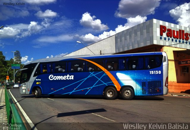 Viação Cometa 15130 na cidade de Sorocaba, São Paulo, Brasil, por Weslley Kelvin Batista. ID da foto: 4711745.