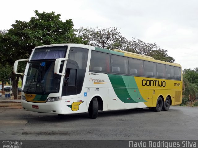 Empresa Gontijo de Transportes 12005 na cidade de Montes Claros, Minas Gerais, Brasil, por Flavio Rodrigues Silva. ID da foto: 4711269.