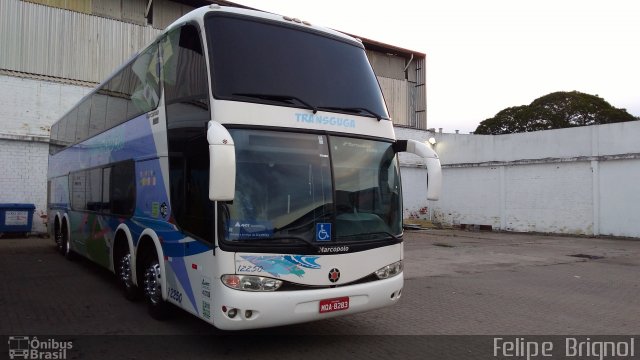 Transguga Transportes e Turismo 12250 na cidade de Porto Alegre, Rio Grande do Sul, Brasil, por Felipe  Brignol. ID da foto: 4712294.