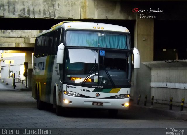 Empresa Gontijo de Transportes 14125 na cidade de Belo Horizonte, Minas Gerais, Brasil, por Breno  Jonathan. ID da foto: 4713009.