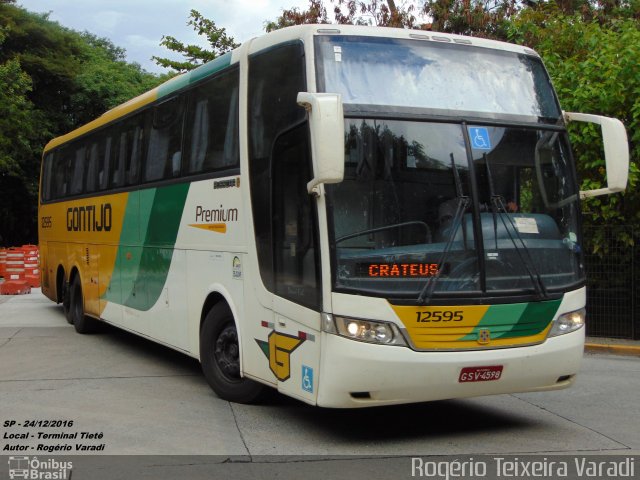 Empresa Gontijo de Transportes 12595 na cidade de São Paulo, São Paulo, Brasil, por Rogério Teixeira Varadi. ID da foto: 4711808.