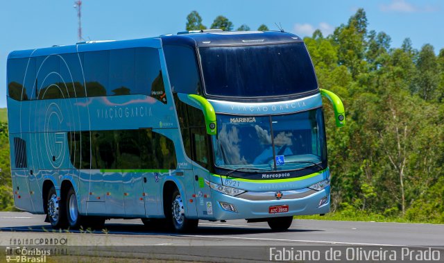 Viação Garcia 8921 na cidade de Porangaba, São Paulo, Brasil, por Fabiano de Oliveira Prado. ID da foto: 4711886.