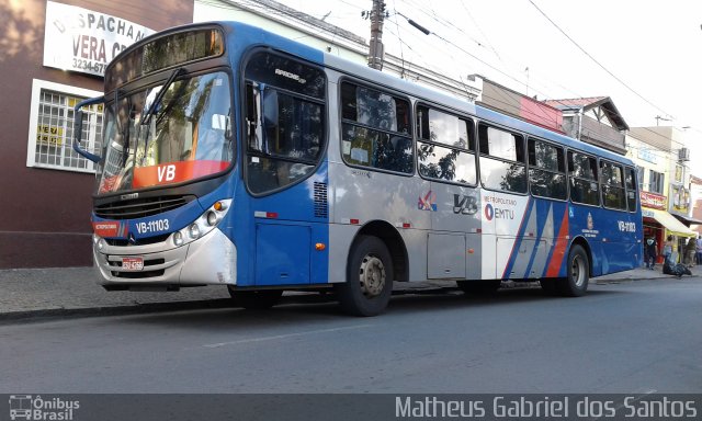 VB Transportes e Turismo VB-11103 na cidade de Campinas, São Paulo, Brasil, por Matheus Gabriel dos Santos. Número da foto: #4712384.