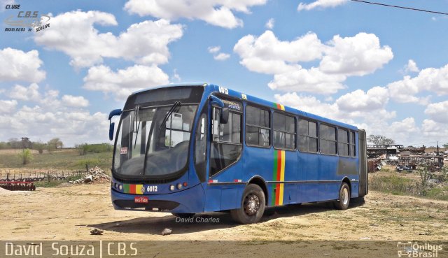 Viação Atalaia Transportes 6012 na cidade de Monte Alegre de Sergipe, Sergipe, Brasil, por David  Souza. ID da foto: 4713526.