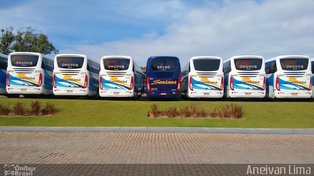 Empresas de Transportes Santana e São Paulo 2670 na cidade de Camaçari, Bahia, Brasil, por Aneivan Lima. ID da foto: 4715496.