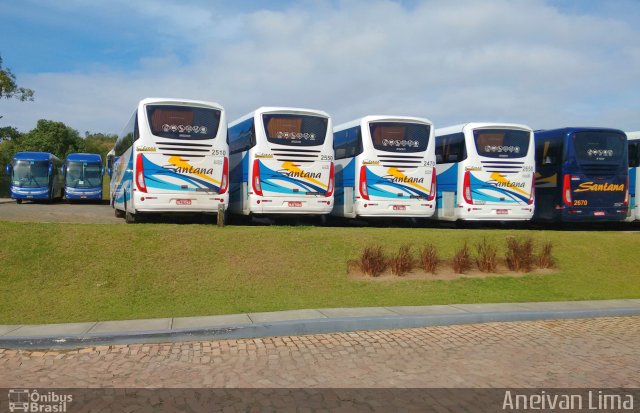 Empresas de Transportes Santana e São Paulo 2510 na cidade de Camaçari, Bahia, Brasil, por Aneivan Lima. ID da foto: 4715428.