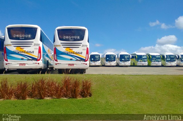 Empresas de Transportes Santana e São Paulo 2510 na cidade de Camaçari, Bahia, Brasil, por Aneivan Lima. ID da foto: 4715517.