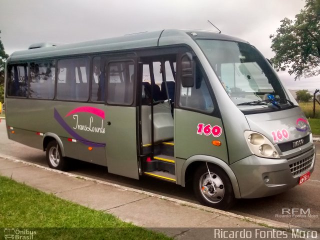 TransLourdes Transporte e Fretamento 160 na cidade de São José dos Pinhais, Paraná, Brasil, por Ricardo Fontes Moro. Número da foto: #4714714.