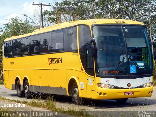 Kaissara - Viação Caiçara 15819 na cidade de Recife, Pernambuco, Brasil, por Lucas Silva. ID da foto: 4715249.