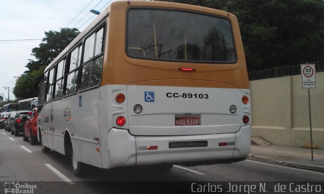 Transuni Transportes CC-89103 na cidade de Belém, Pará, Brasil, por Carlos Jorge N.  de Castro. Número da foto: #4714271.