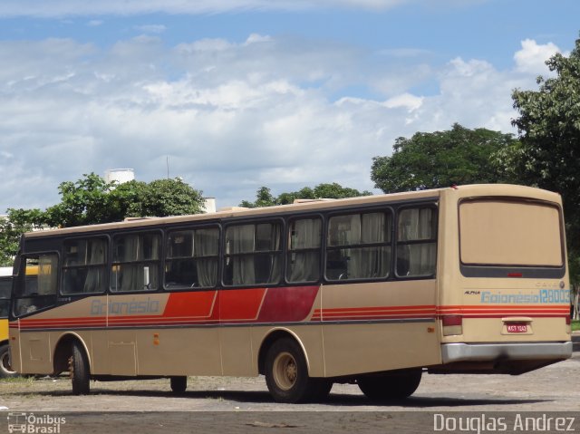 Auto Viação Goianésia 128003 na cidade de Inhumas, Goiás, Brasil, por Douglas Andrez. Número da foto: #4714447.