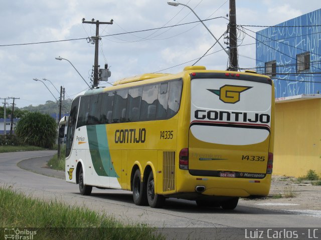 Empresa Gontijo de Transportes 14335 na cidade de Recife, Pernambuco, Brasil, por Luiz Carlos de Santana. Número da foto: #4715327.
