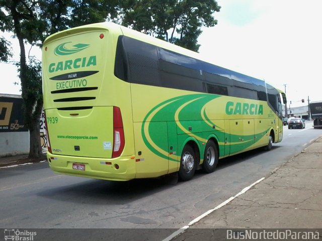 Viação Garcia 7939 na cidade de Apucarana, Paraná, Brasil, por Josino Vieira. Número da foto: #4715526.