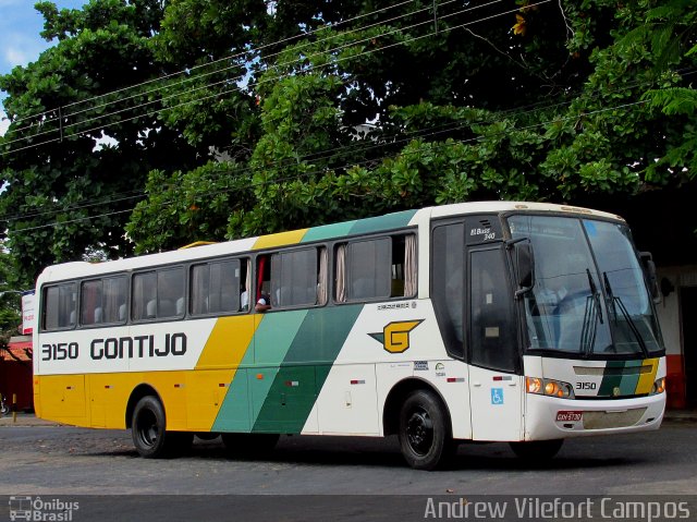 Empresa Gontijo de Transportes 3150 na cidade de Pirapora, Minas Gerais, Brasil, por Andrew Campos. ID da foto: 4715482.