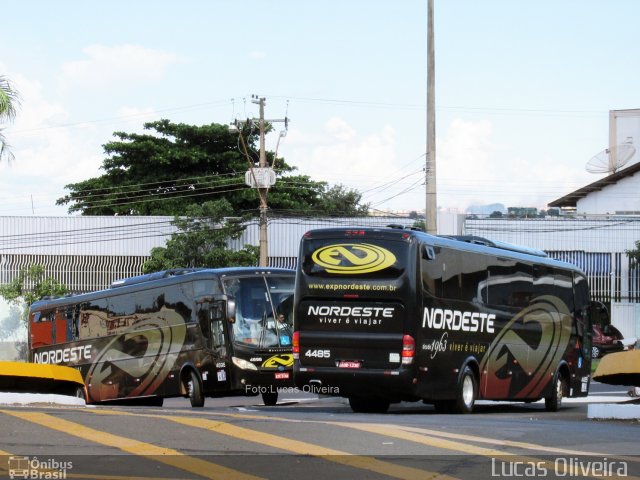 Expresso Nordeste 4485 na cidade de Londrina, Paraná, Brasil, por Lucas Oliveira . ID da foto: 4716251.