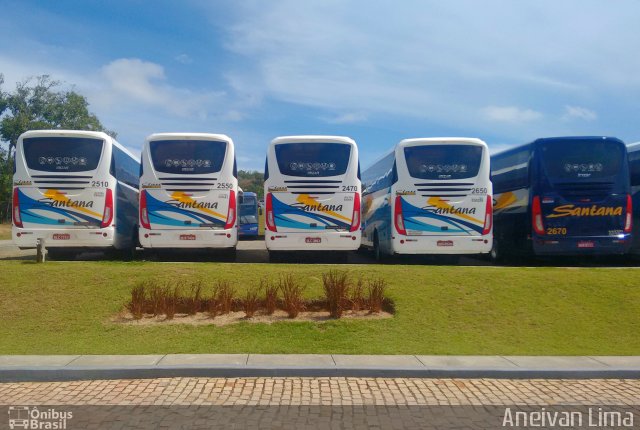 Empresas de Transportes Santana e São Paulo 2470 na cidade de Camaçari, Bahia, Brasil, por Aneivan Lima. Número da foto: #4715442.