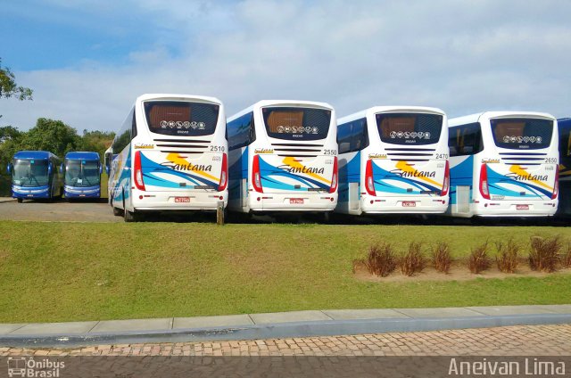 Empresas de Transportes Santana e São Paulo 2550 na cidade de Camaçari, Bahia, Brasil, por Aneivan Lima. Número da foto: #4715605.