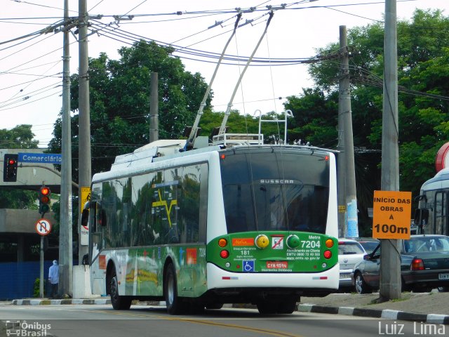 Metra - Sistema Metropolitano de Transporte 7204 na cidade de São Paulo, São Paulo, Brasil, por Luiz  Lima. Número da foto: #4715846.