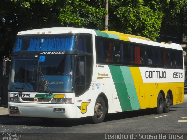 Empresa Gontijo de Transportes 15975 na cidade de Rio de Janeiro, Rio de Janeiro, Brasil, por Leandro de Sousa Barbosa. ID da foto: 4716538.