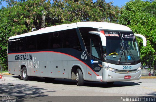 Expresso Cristália 209141 na cidade de São Paulo, São Paulo, Brasil, por Saimom  Lima. ID da foto: 4718175.