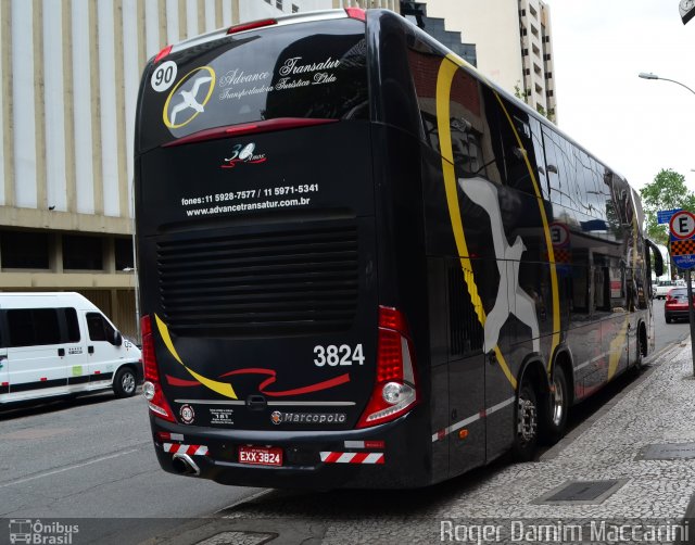 Advance Transatur 3824 na cidade de Curitiba, Paraná, Brasil, por Roger Damim Maccarini. ID da foto: 4717490.