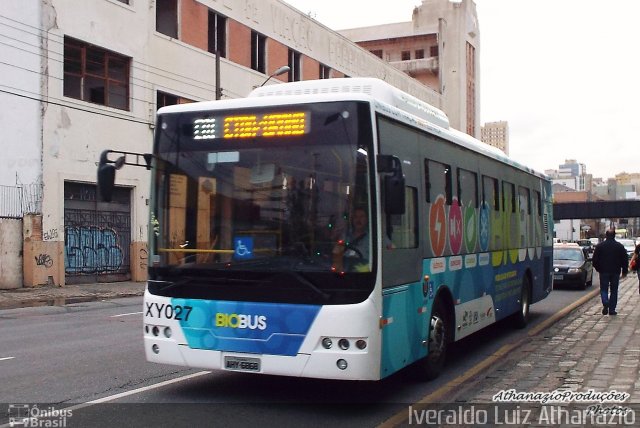 Auto Viação São José dos Pinhais xy027 na cidade de Curitiba, Paraná, Brasil, por Iveraldo Luiz Athanazio. ID da foto: 4718894.