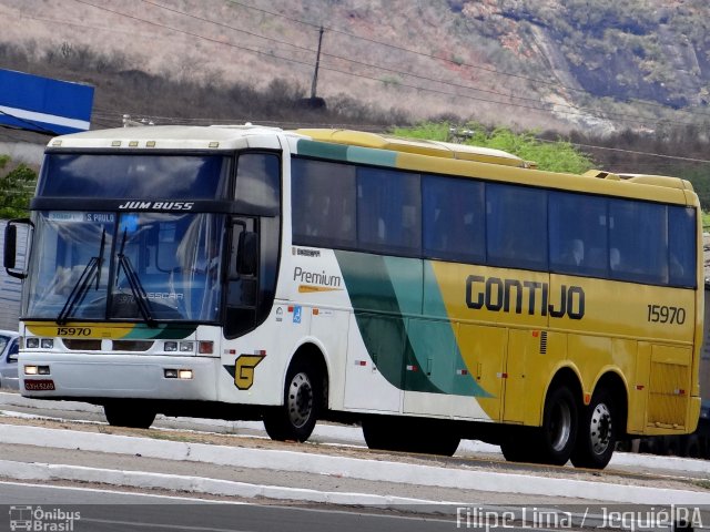 Empresa Gontijo de Transportes 15970 na cidade de Jequié, Bahia, Brasil, por Filipe Lima. ID da foto: 4717570.