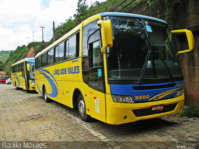 Viação Lírio dos Vales 9200 na cidade de Santa Teresa, Espírito Santo, Brasil, por Danilo Moraes. Número da foto: #4718177.