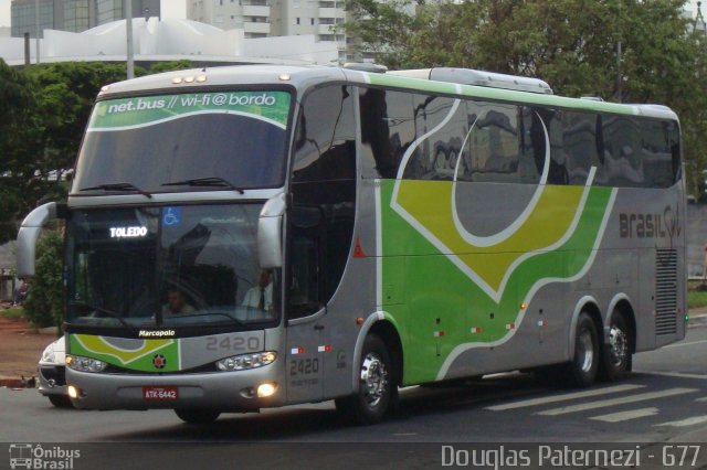 Brasil Sul Linhas Rodoviárias 2420 na cidade de São Paulo, São Paulo, Brasil, por Douglas Paternezi. ID da foto: 4650951.