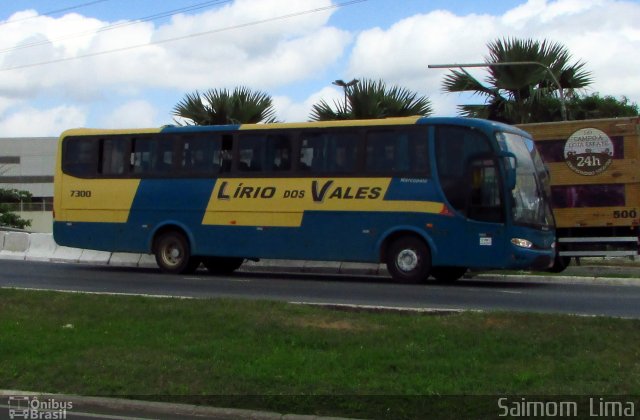 Viação Lírio dos Vales 7300 na cidade de Vitória, Espírito Santo, Brasil, por Saimom  Lima. ID da foto: 4651640.