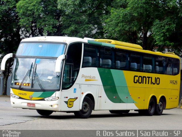 Empresa Gontijo de Transportes 14525 na cidade de São Paulo, São Paulo, Brasil, por Rafael Santos. ID da foto: 4651259.