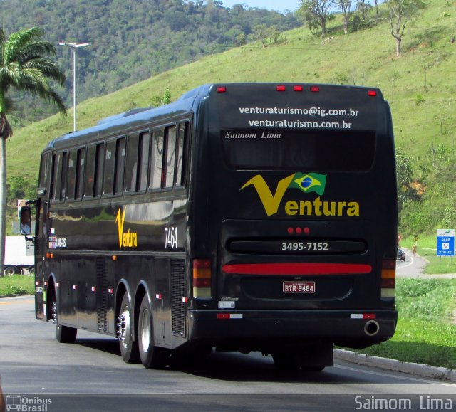 Ventura Turismo 7464 na cidade de Viana, Espírito Santo, Brasil, por Saimom  Lima. ID da foto: 4651623.