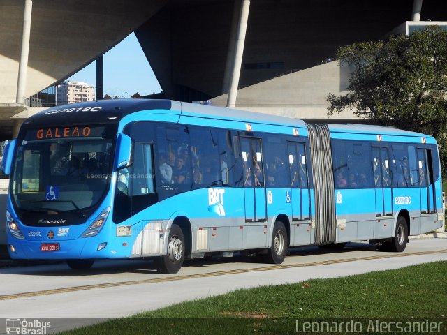 Translitoral Transportes E22018C na cidade de Rio de Janeiro, Rio de Janeiro, Brasil, por Leonardo Alecsander. ID da foto: 4650325.