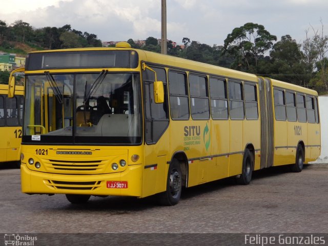 Viação Leme 1021 na cidade de Jundiaí, São Paulo, Brasil, por Felipe Gonzales. ID da foto: 4651858.