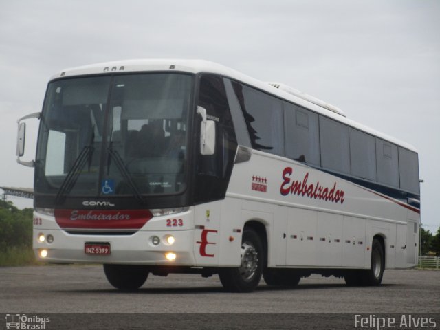 Expresso Embaixador 223 na cidade de Pelotas, Rio Grande do Sul, Brasil, por Felipe Alves. Número da foto: #4651520.