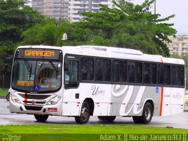 UniRio Transportes RJ 228.008 na cidade de Rio de Janeiro, Rio de Janeiro, Brasil, por Adam Xavier Rodrigues Lima. Número da foto: #4651407.