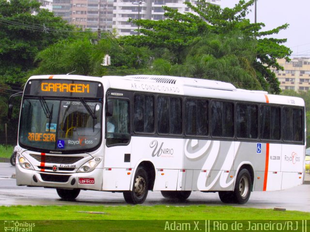 UniRio Transportes RJ 228.008 na cidade de Rio de Janeiro, Rio de Janeiro, Brasil, por Adam Xavier Rodrigues Lima. ID da foto: 4651407.