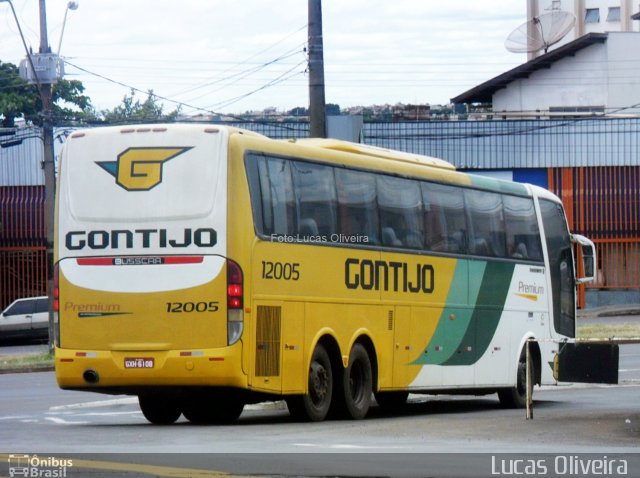 Empresa Gontijo de Transportes 12005 na cidade de Londrina, Paraná, Brasil, por Lucas Oliveira . ID da foto: 4720300.