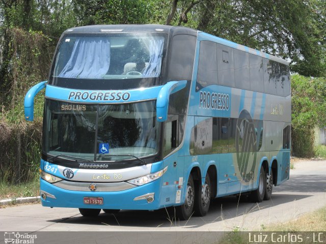 Auto Viação Progresso 6241 na cidade de Recife, Pernambuco, Brasil, por Luiz Carlos de Santana. ID da foto: 4720163.