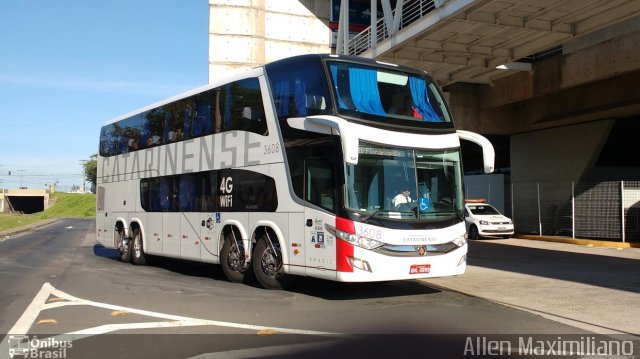 Auto Viação Catarinense 3608 na cidade de Campinas, São Paulo, Brasil, por Allen Maximiliano. Número da foto: #4719360.