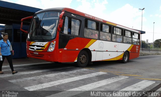 Viação Lira 8714 na cidade de Hortolândia, São Paulo, Brasil, por Matheus Gabriel dos Santos. Número da foto: #4724109.