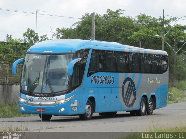 Auto Viação Progresso 6084 na cidade de Recife, Pernambuco, Brasil, por Luiz Carlos de Santana. Número da foto: #4724305.