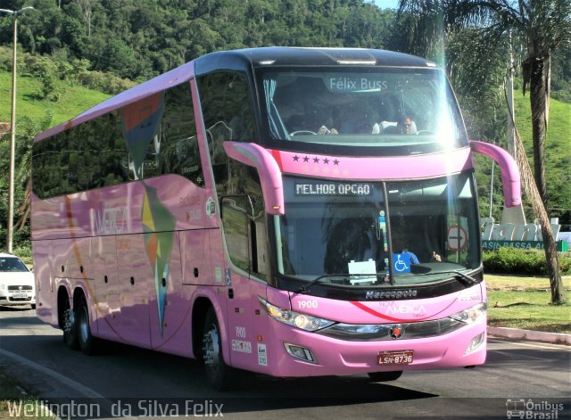 Nova América Turismo 1900 na cidade de Viana, Espírito Santo, Brasil, por Wellington  da Silva Felix. ID da foto: 4723825.