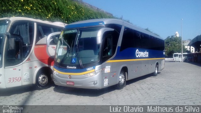 Viação Cometa 10221 na cidade de Belo Horizonte, Minas Gerais, Brasil, por Luiz Otavio Matheus da Silva. ID da foto: 4723638.