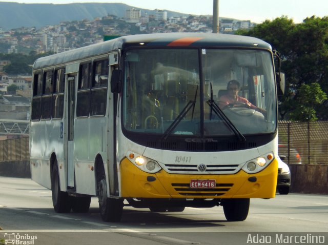 Ônibus Particulares 5416 na cidade de Belo Horizonte, Minas Gerais, Brasil, por Adão Raimundo Marcelino. ID da foto: 4724252.