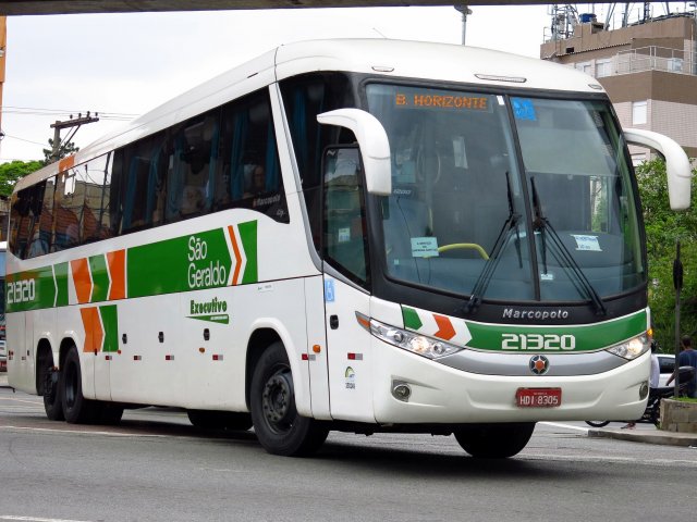 Cia. São Geraldo de Viação 21320 na cidade de São Paulo, São Paulo, Brasil, por Rafael Santos. Número da foto: #4723391.