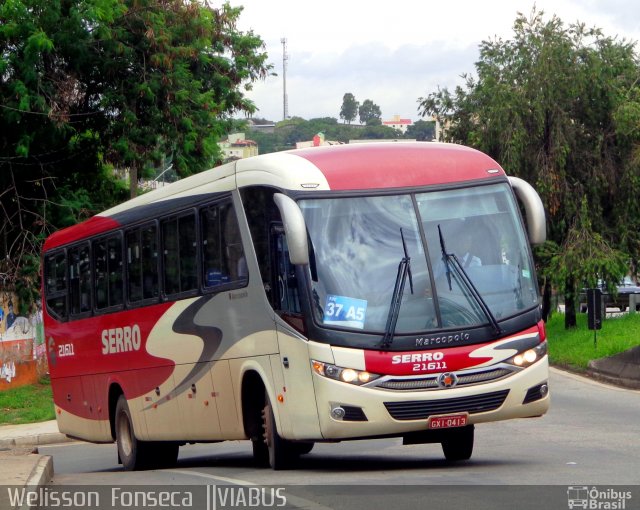 Viação Serro 21611 na cidade de Contagem, Minas Gerais, Brasil, por Welisson  Oliveira. Número da foto: #4723209.
