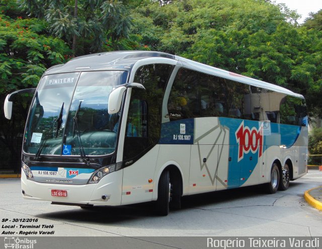 Auto Viação 1001 RJ 108.1087 na cidade de São Paulo, São Paulo, Brasil, por Rogério Teixeira Varadi. Número da foto: #4723045.